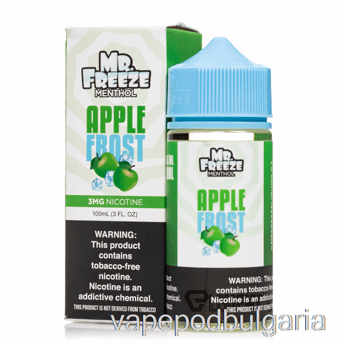 Vape Течности Apple Frost - Mr Freeze - 100ml 0mg